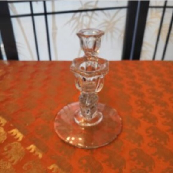 1930s Pair of Duncan Miller Double Candlestick Holder - Picture 3 of 5